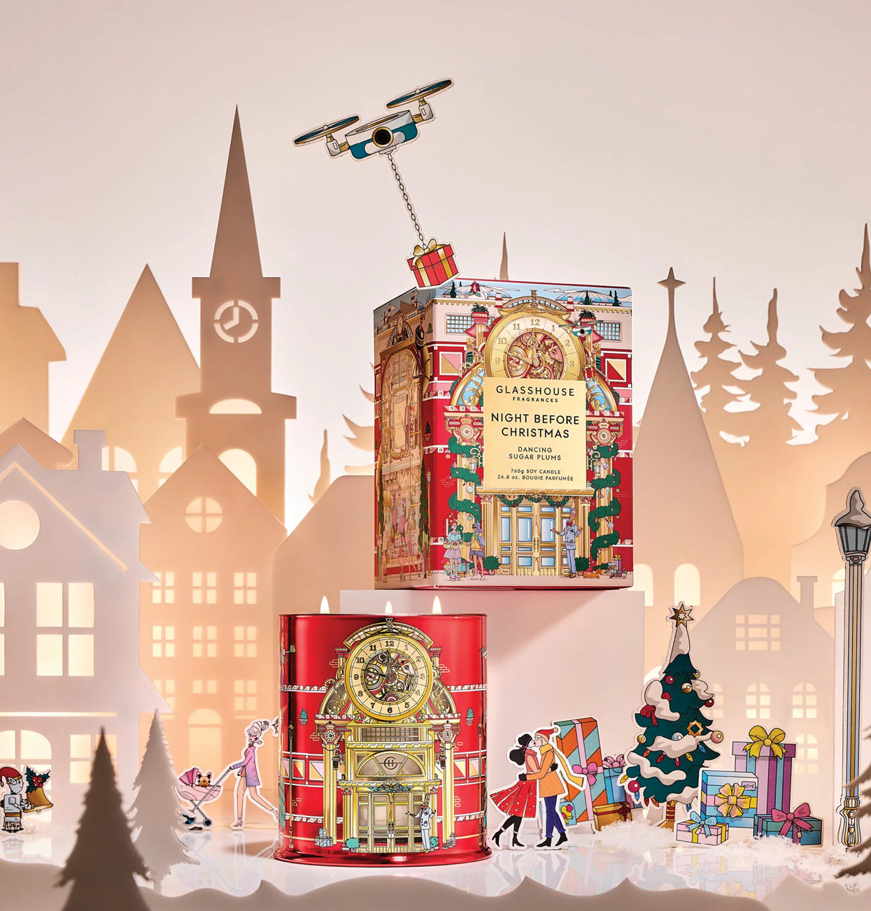 🎄Christmas 760g Candle - Night Before Christmas