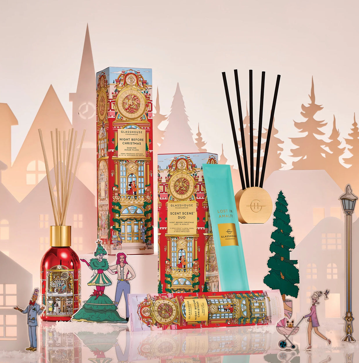 🎄Christmas 250ml Fragrance Diffuser - Night Before Christmas