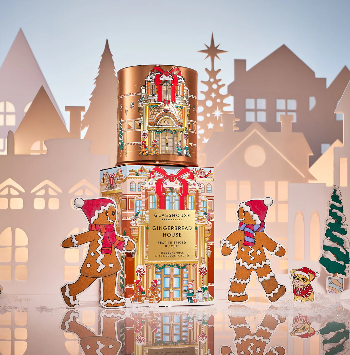 🎄Christmas 380g Soy Candle - Gingerbread House