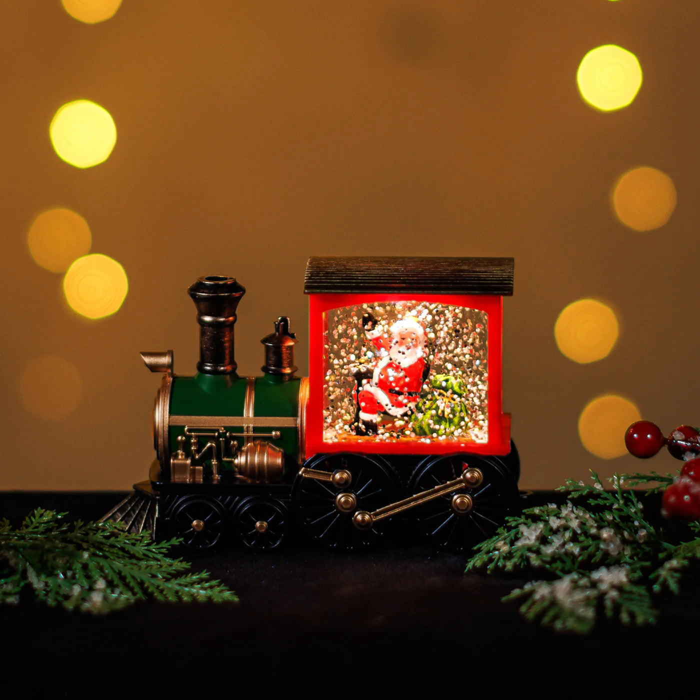 🎄 Snowing Mini Train w/ Santa