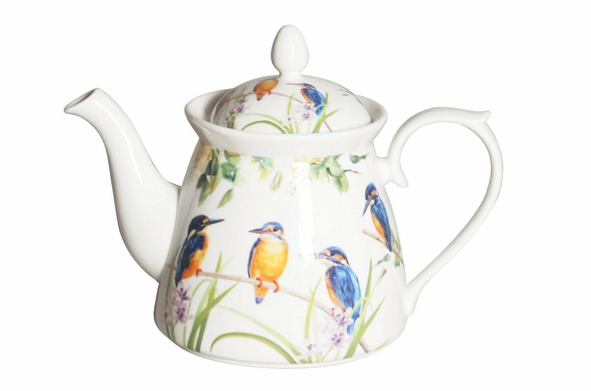 Kingfisher 1L Teapot Luxe Haven Collective