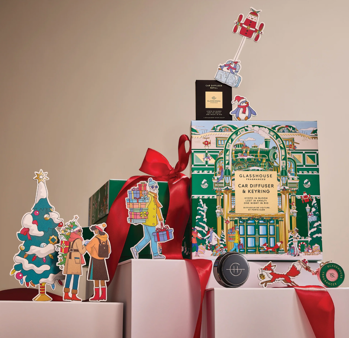 🎄 Christmas Car Diffuser Gift Set