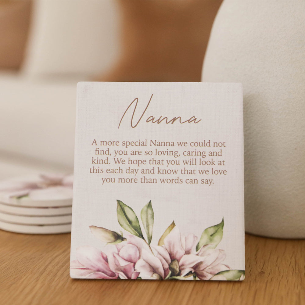 Blossom Verse Ceramic Plaque - 4 verses