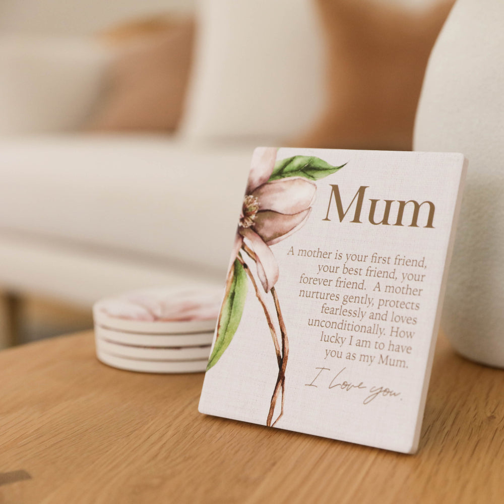 Blossom Verse Ceramic Plaque - 4 verses