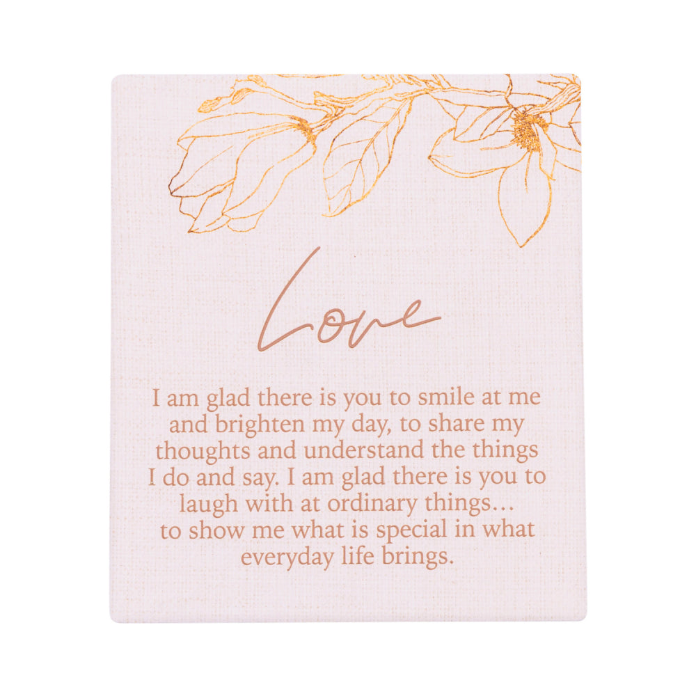 Blossom Verse Ceramic Plaque - 4 verses