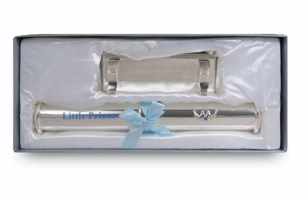 LITTLE PRINCE BIRTH CERTIFICATE SILVER
