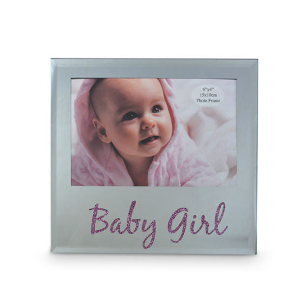 Baby  6x4 Frame Silver - 2 colours available