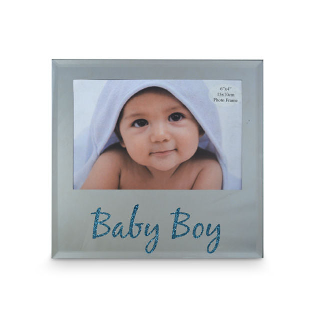Baby  6x4 Frame Silver - 2 colours