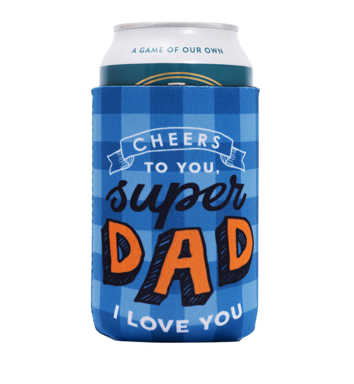 Father's Day Super Dad Stubby Cooler