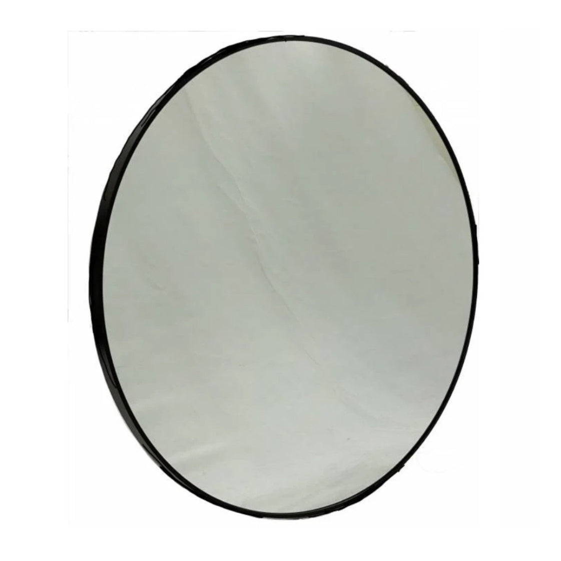 Alexis Black Circle Mirror