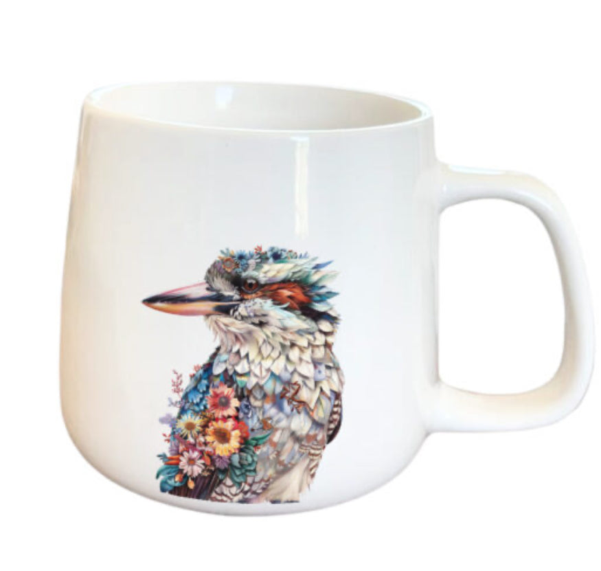 Australian Animal 315ml Ceramic Mug - Kookaburra