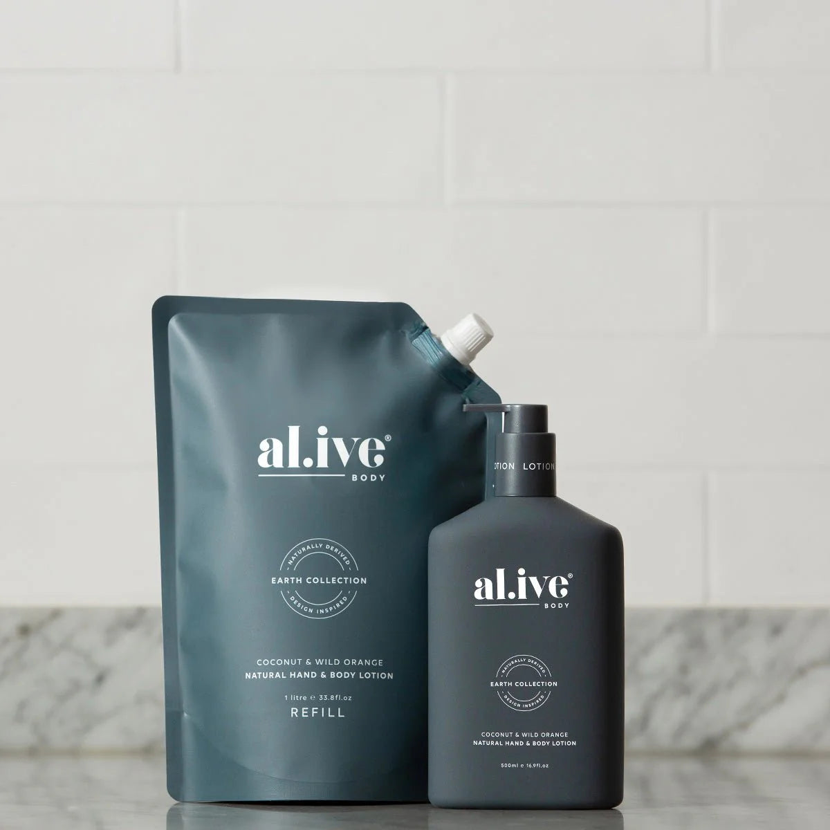 1L Lotion Refill - Coconut & Wild Orange