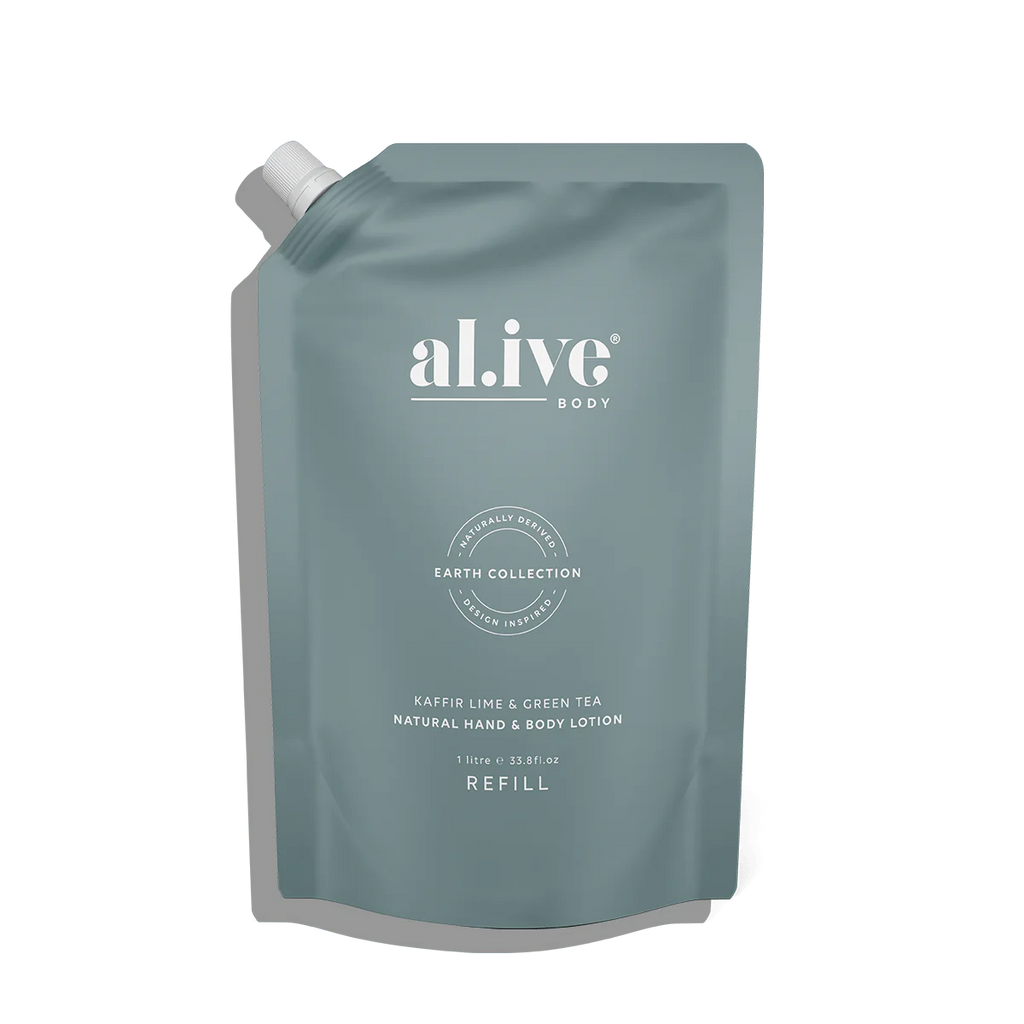 1L Lotion Refill - Kaffir Lime & Green Tea