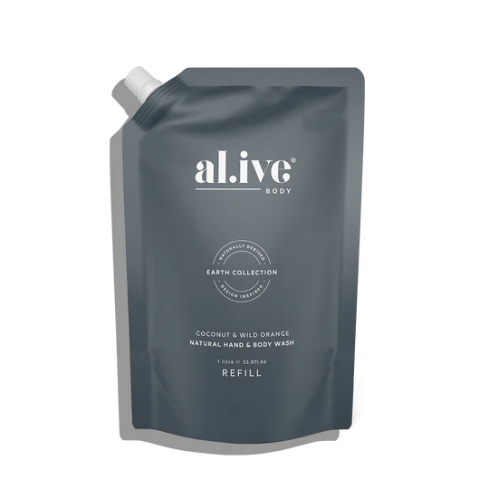 1L Wash Refill - Coconut & Wild Orange