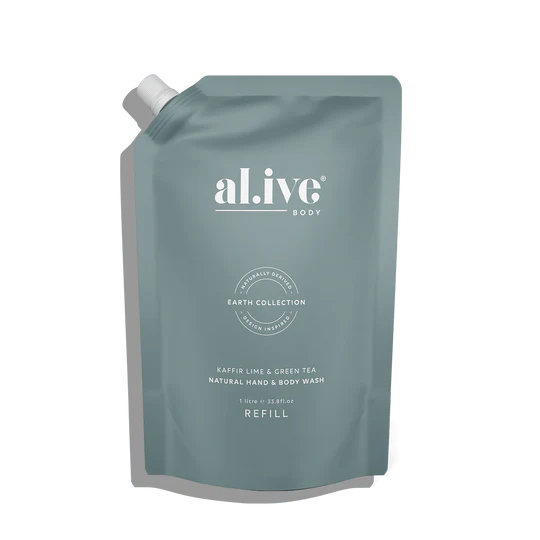 1L Wash Refill - Kaffir Lime & Green Tea