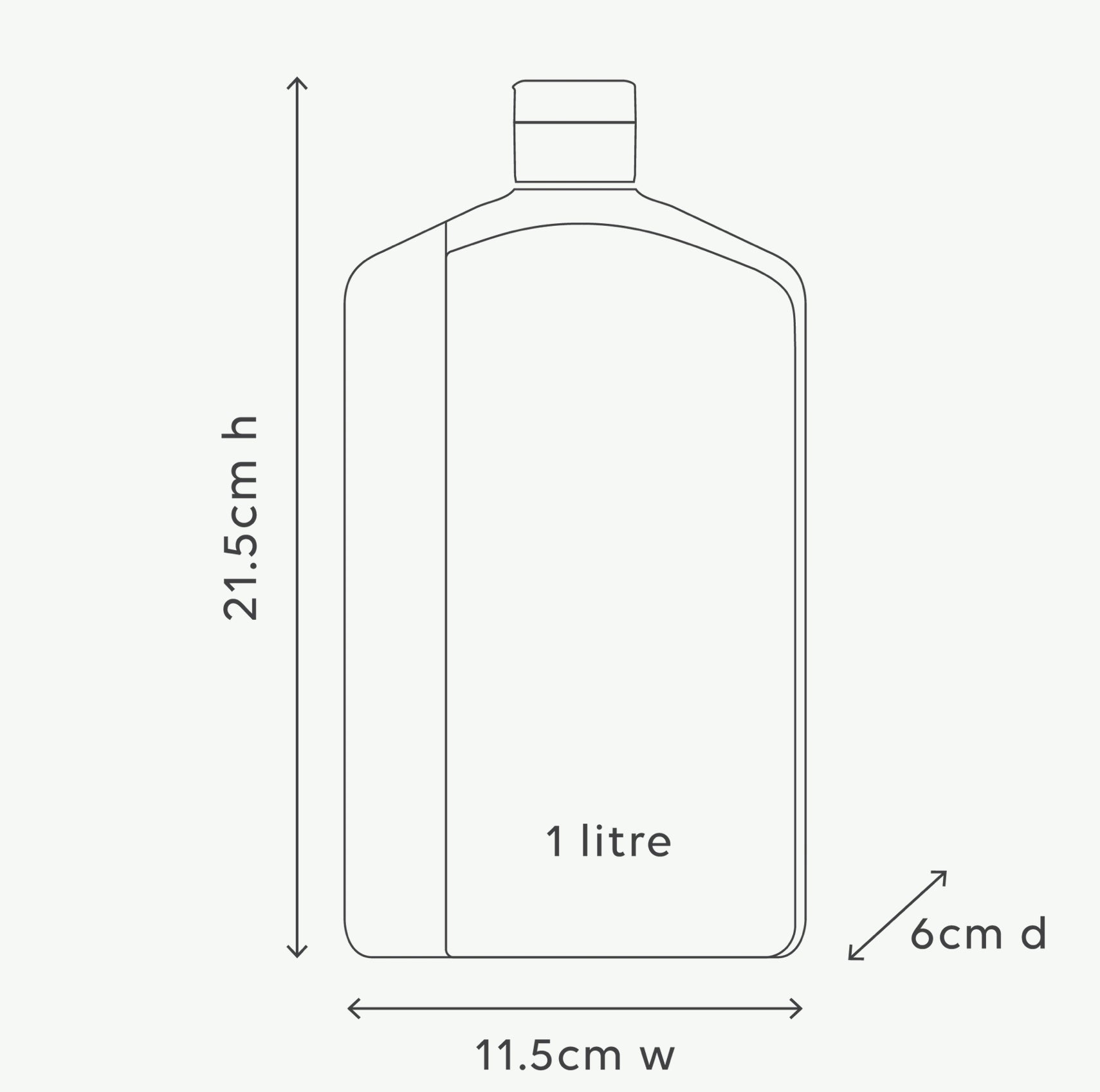 1L Wash Refill - Mango & Lychee