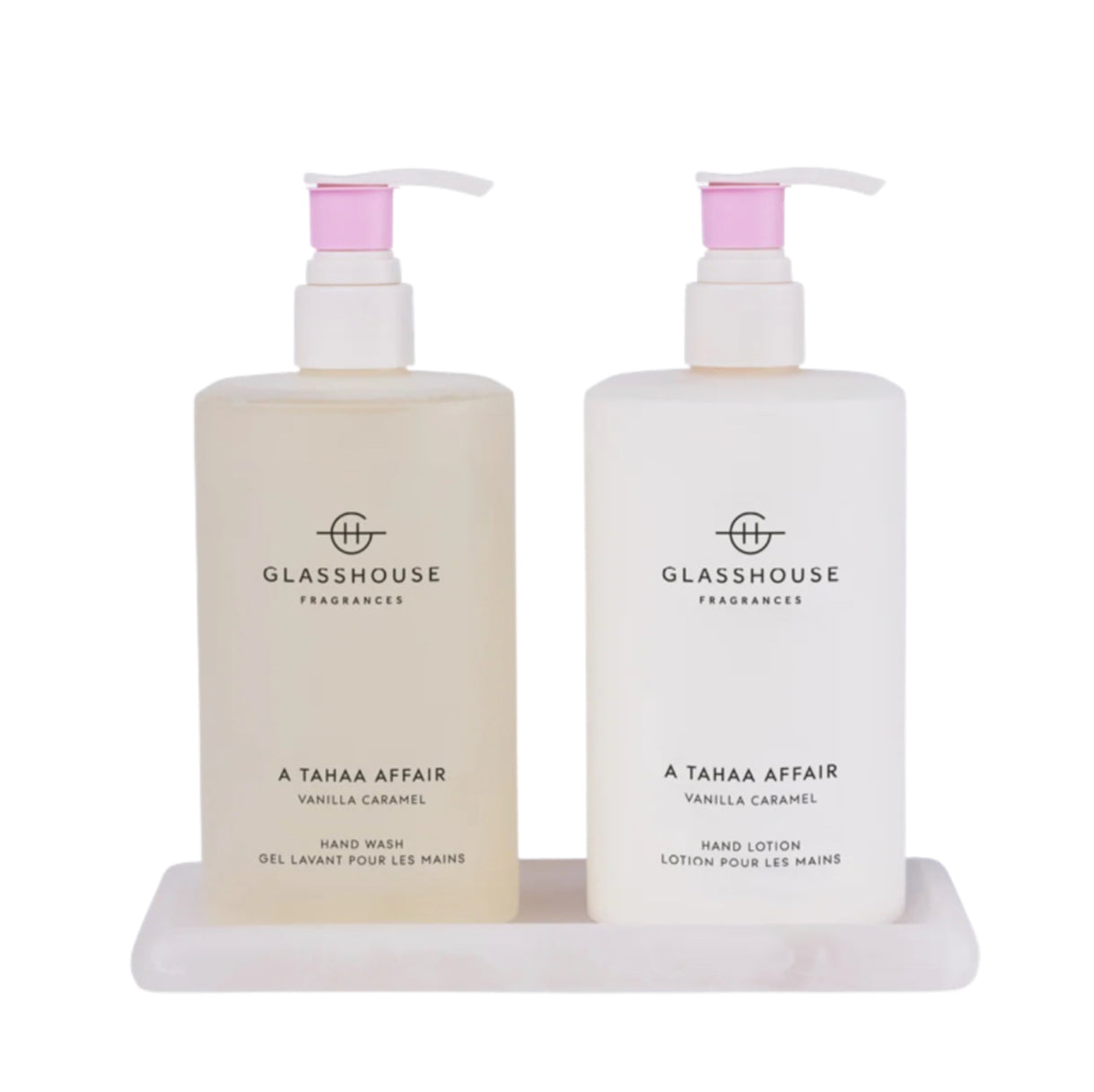 A Tahaa Affair Hand Care Duo with Tray Set