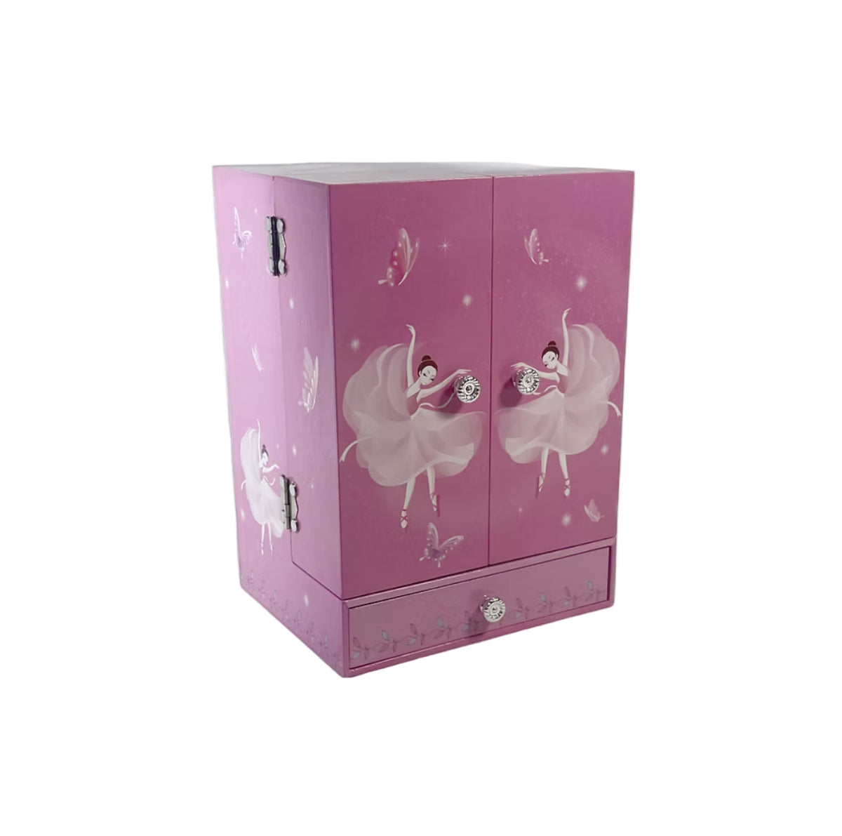 Ballet & Butterfly Musical Jewellery Box