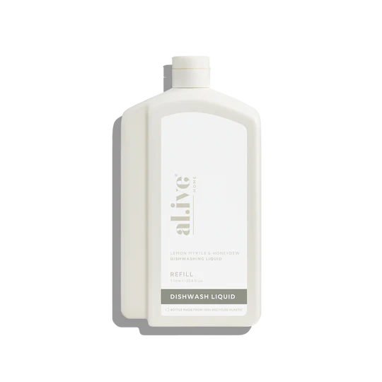 1L Dishwash Liquid Refill - Lemon Myrtle & Honeydrew