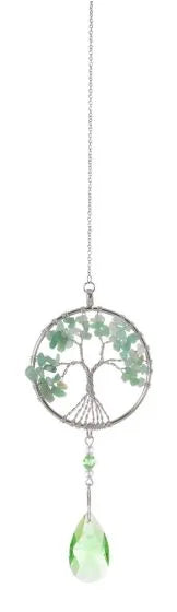 Crystal Suncatcher - Aventurine