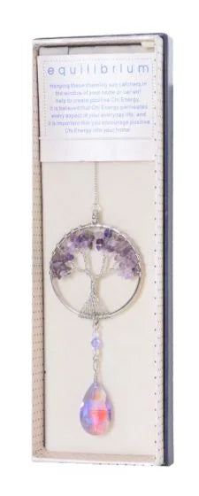 Crystal Suncatcher - Amethyst