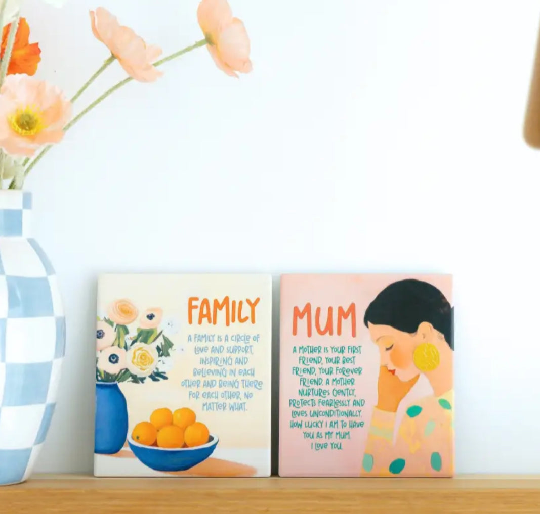 Billie Verse Ceramic Plaque - 5 Designs