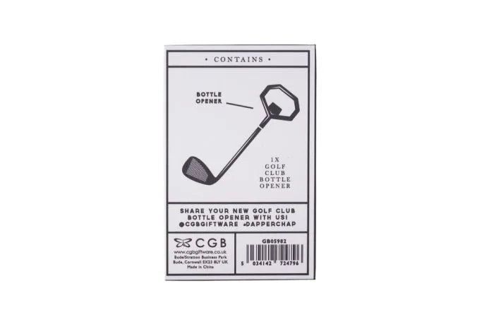 Dapper Chap Golf Bottle Opener