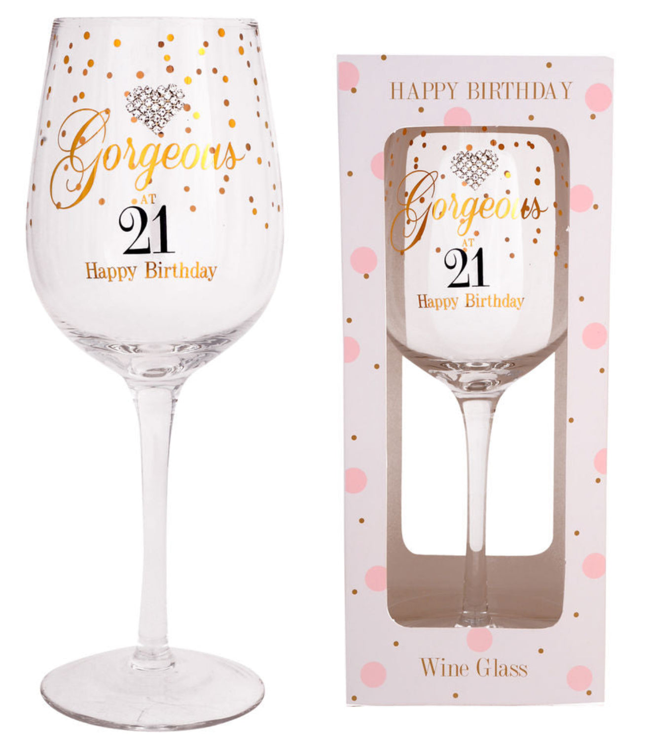 Mad Dots Fabulous Wine Glass - 9 options
