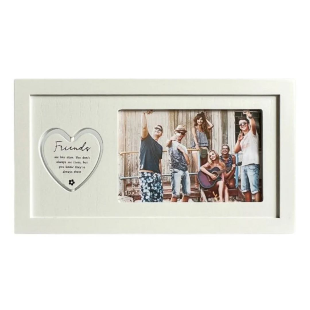 Rotating Heart for Friend 4x6cm Photo Frame