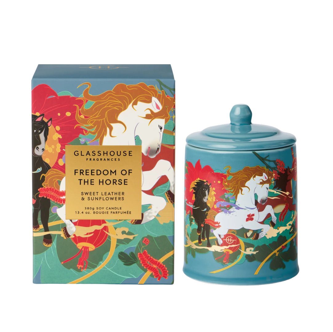 Limited Edition - Freedom of the Horse 380g Soy Candle
