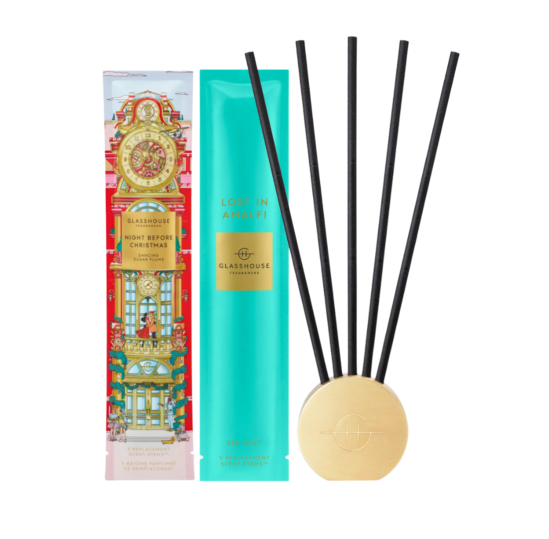 🎄Christmas Scent Scene Stem Duo (Liquidless Diffuser)