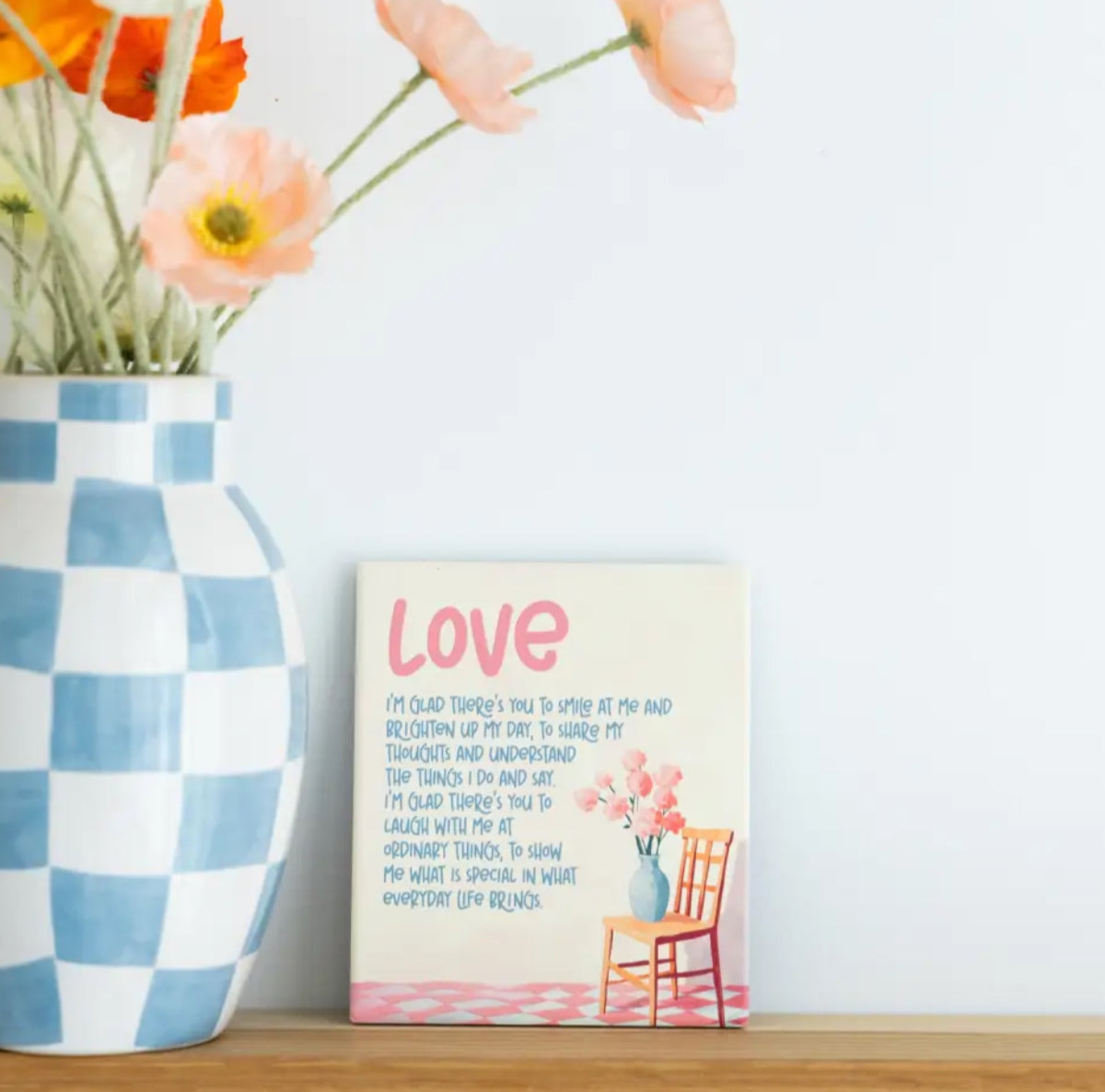 Billie Verse Ceramic Plaque - 5 Designs