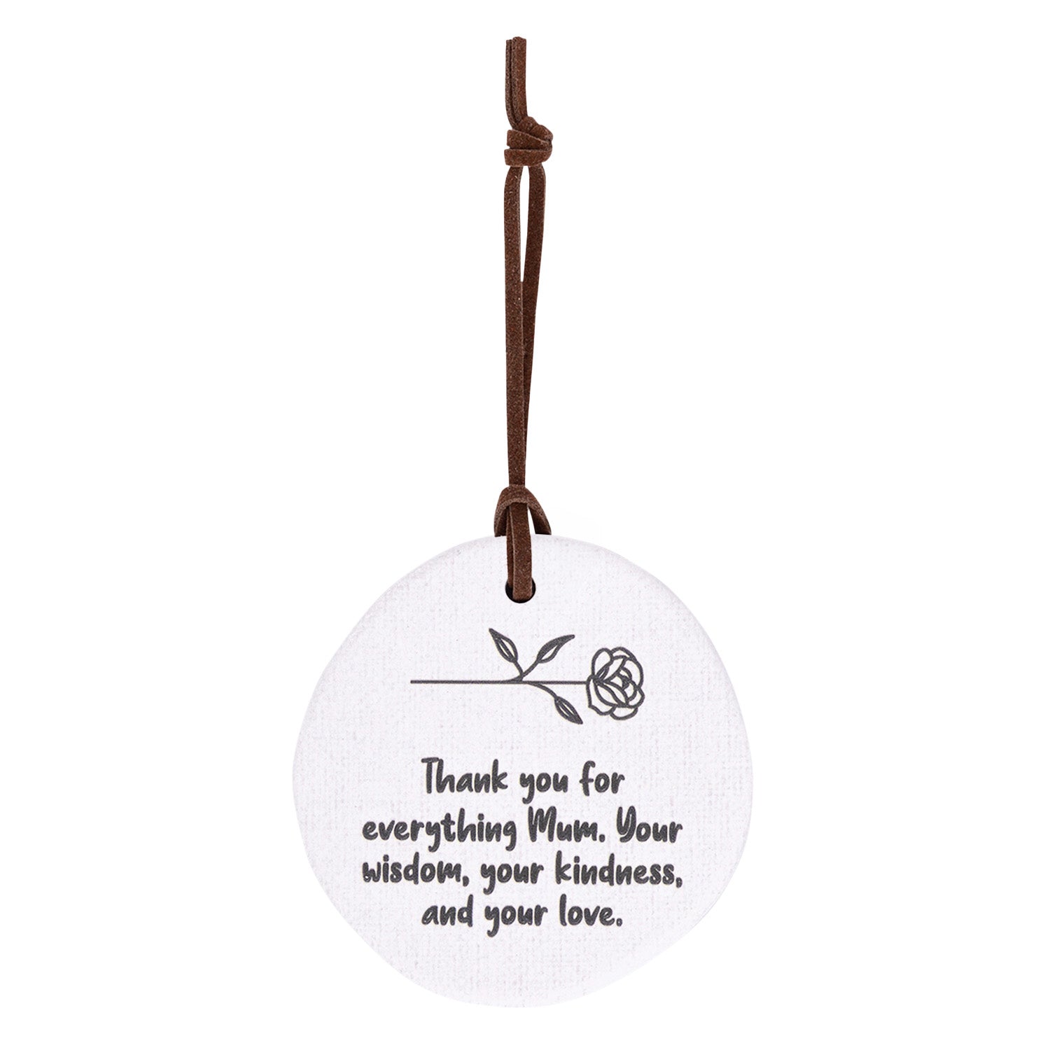 Tiny Treasures - Ceramic Hanging Keepsake Plaque - 16 Heartfelt Messages