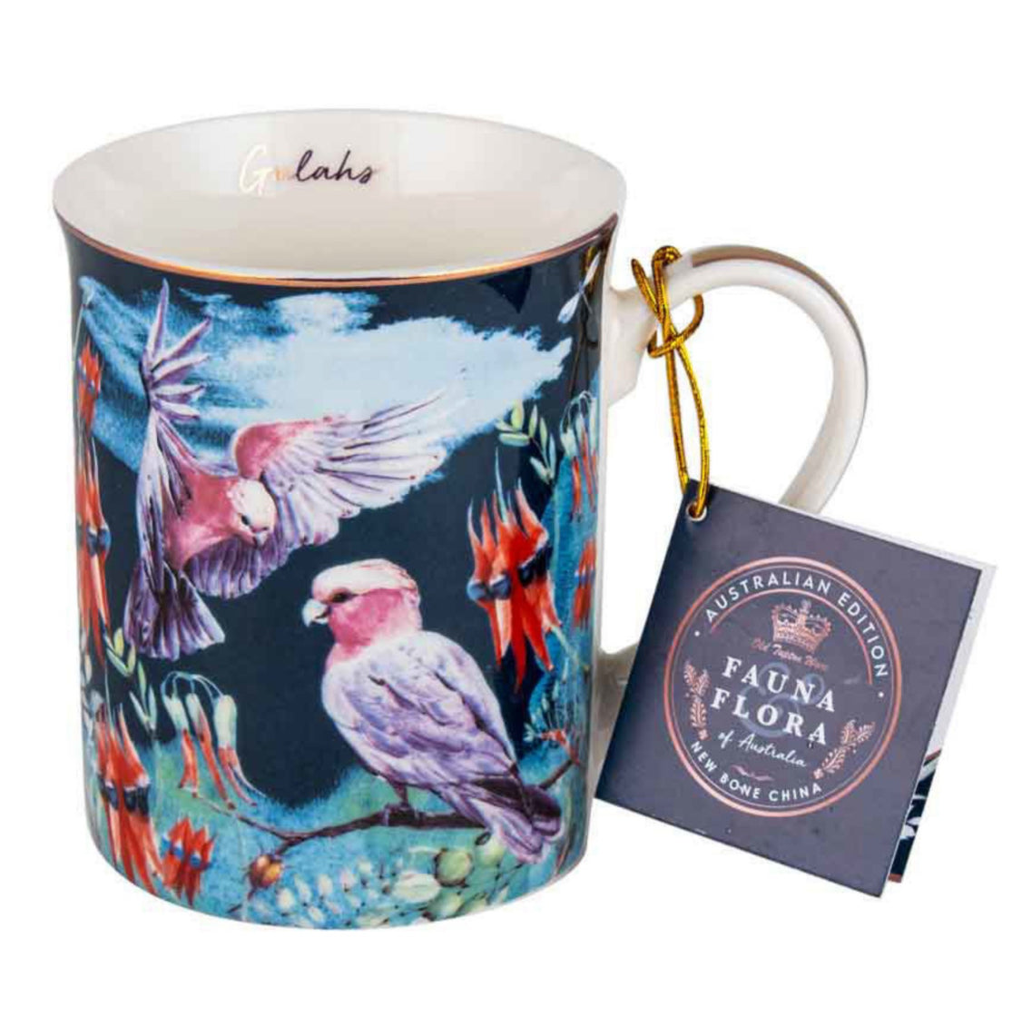 Australian Flora 360mL New Bone China Mug - Galah