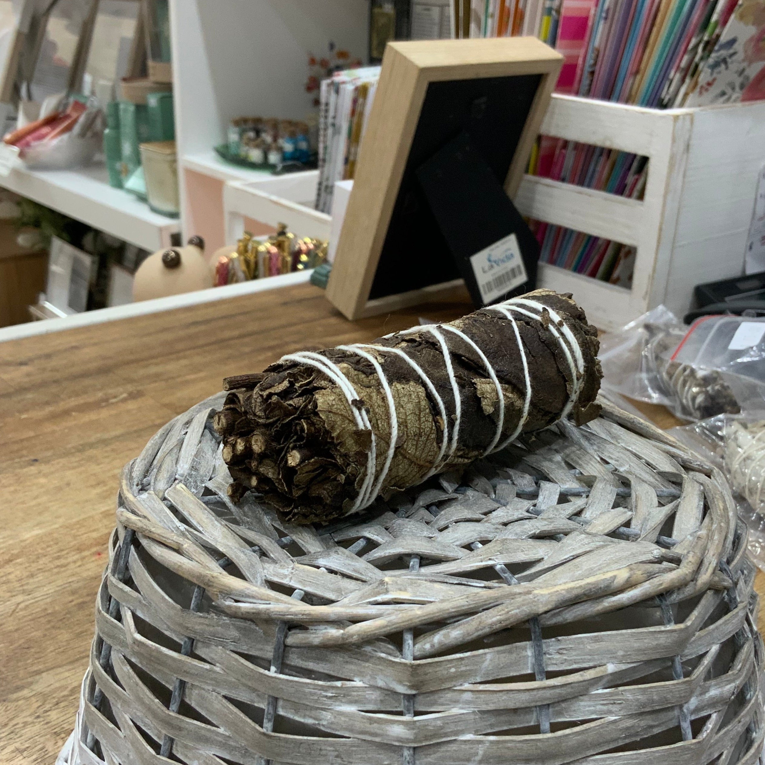 Mugwort Smudge Stick - Brown