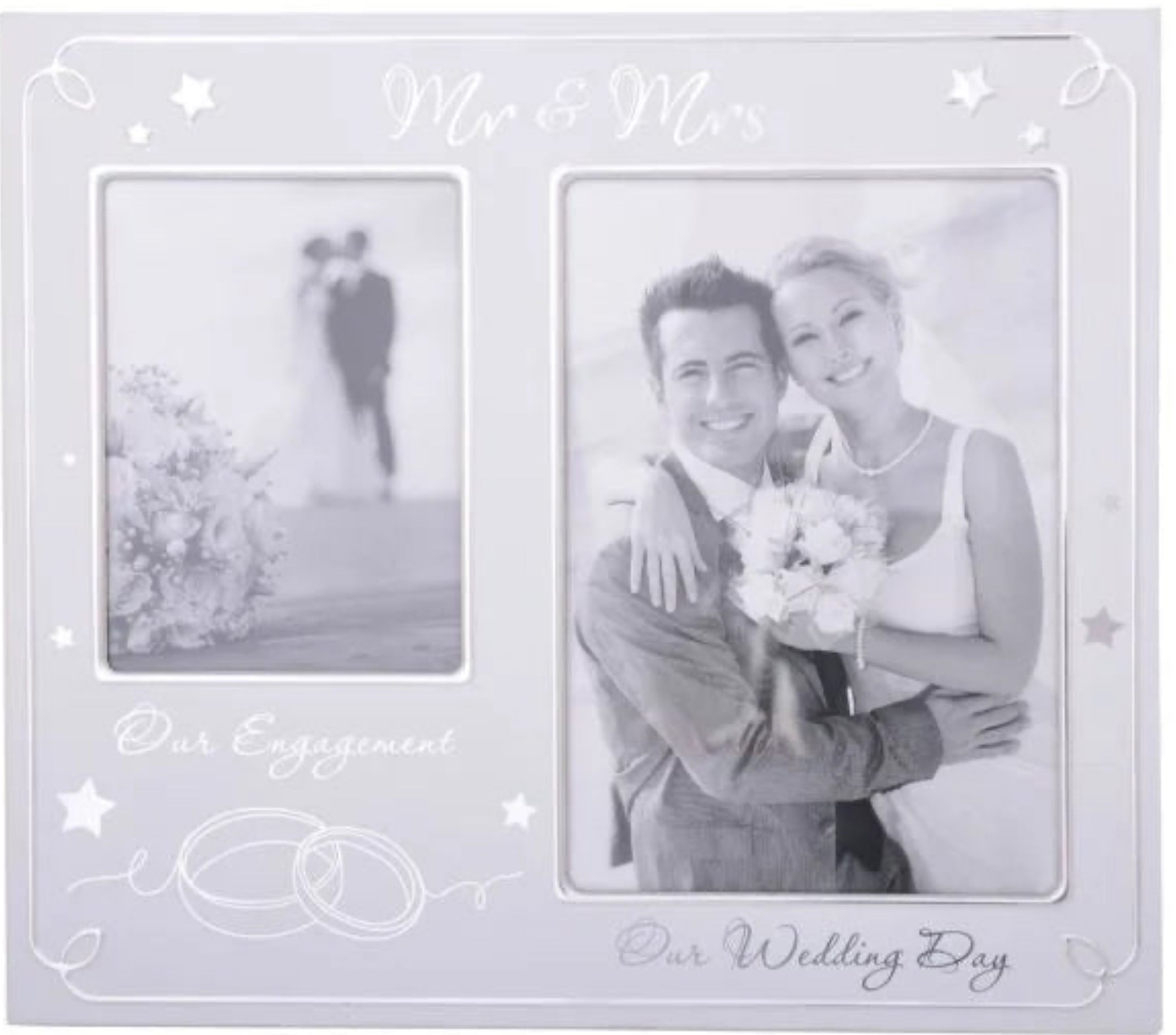 Mr & Mrs Collage Wedding Frame