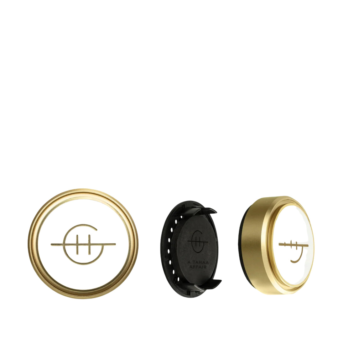 Car Diffuser - White/Gold