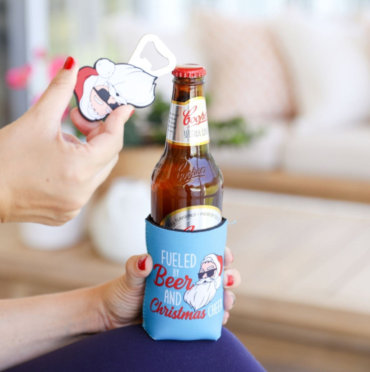 🎄Christmas Santa Stubby Cooler