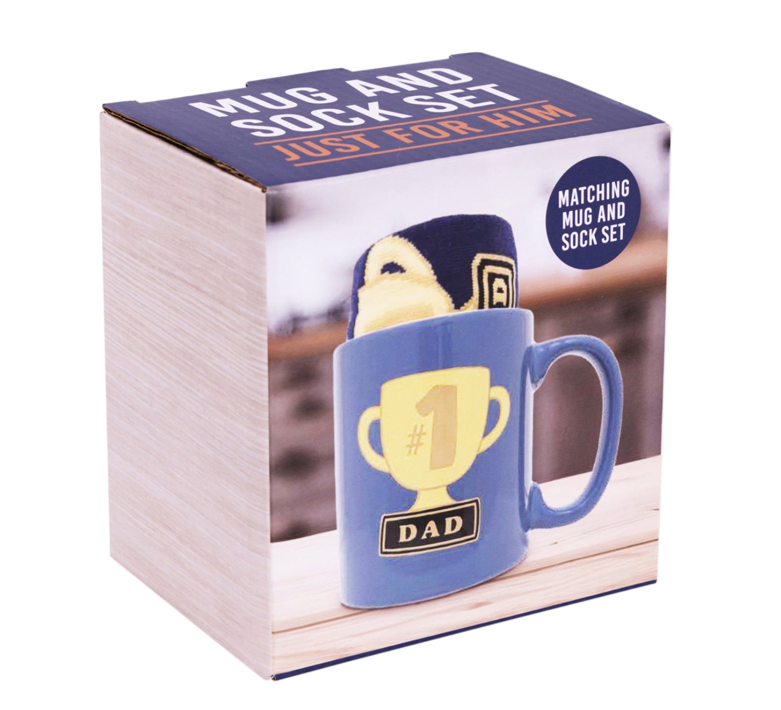 Father’s Day #1 Dad Mug and Sock Set