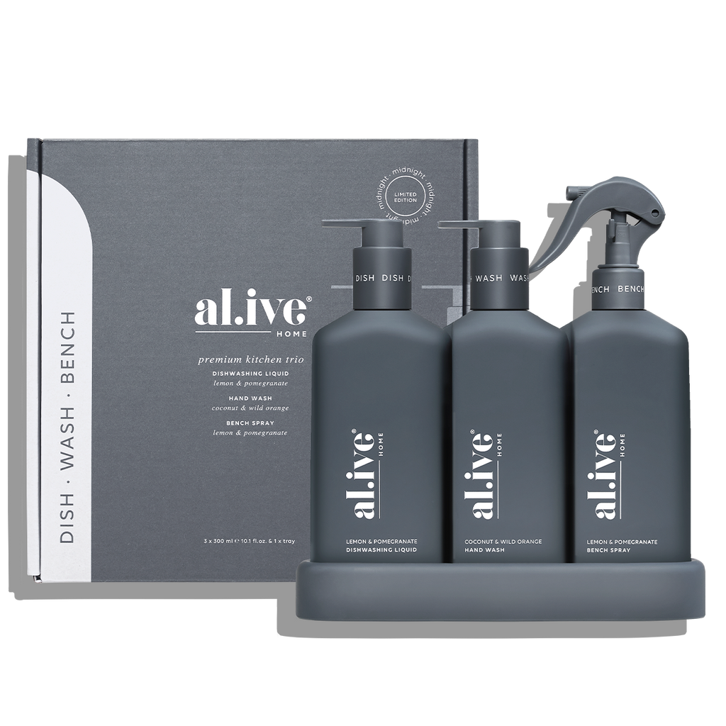 Kitchen Trio LIMITED EDITION - Coconut & Wild Orange, Lemon & Pomegranate