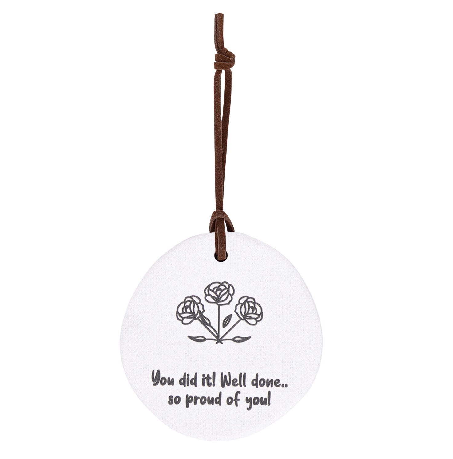 Tiny Treasures - Ceramic Hanging Keepsake Plaque - 16 Heartfelt Messages