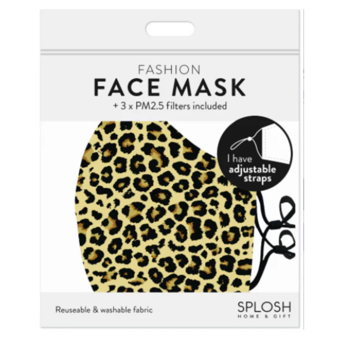 Face Mask - Leopard Print