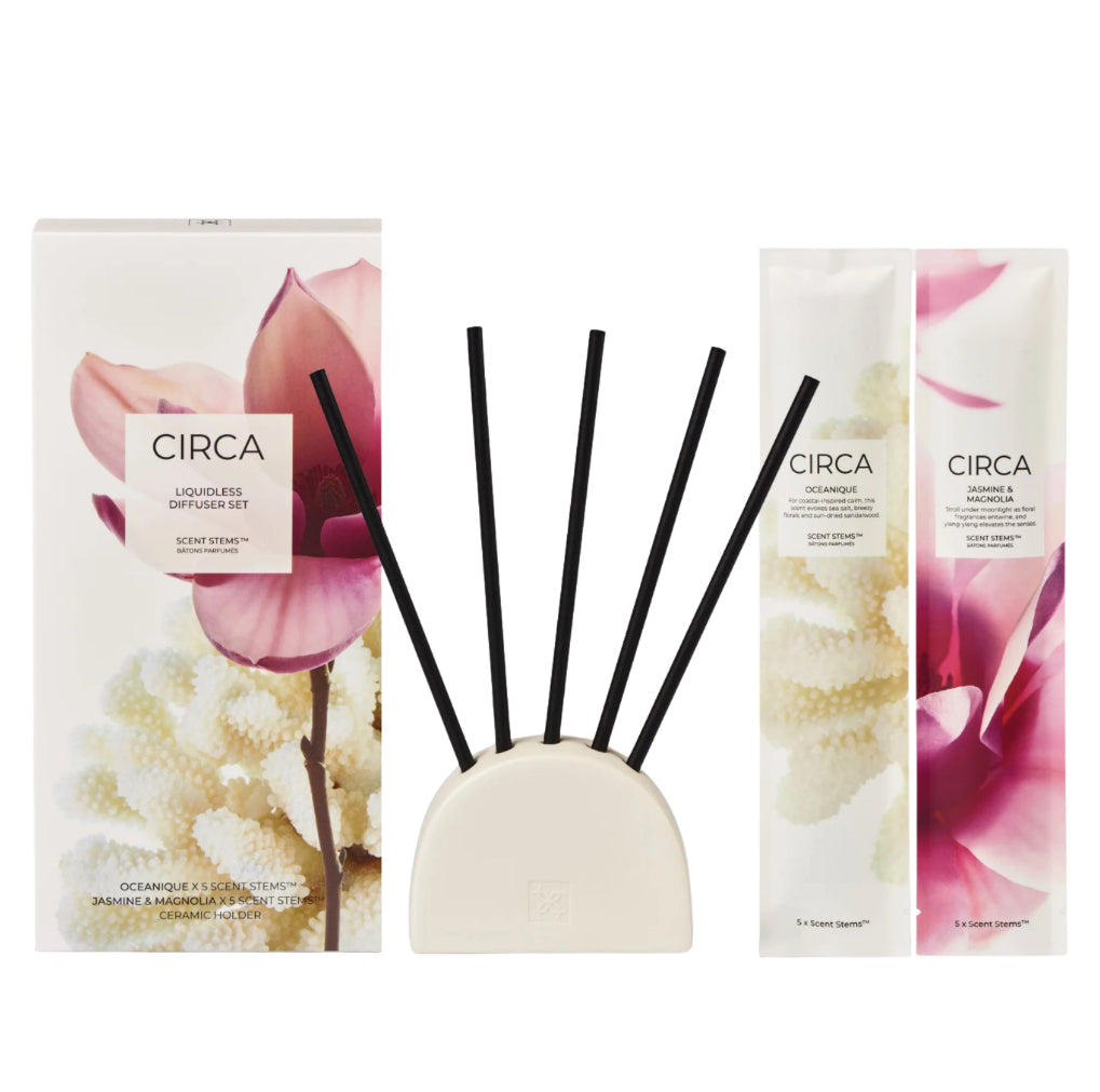 Liquidless Diffuser Scent Stem Duo Set