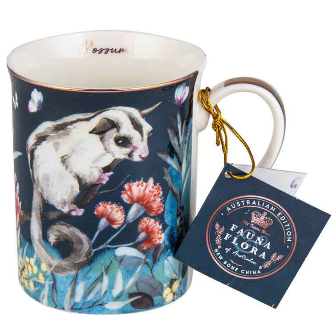 Australian Flora 360mL New Bone China Mug - Possum