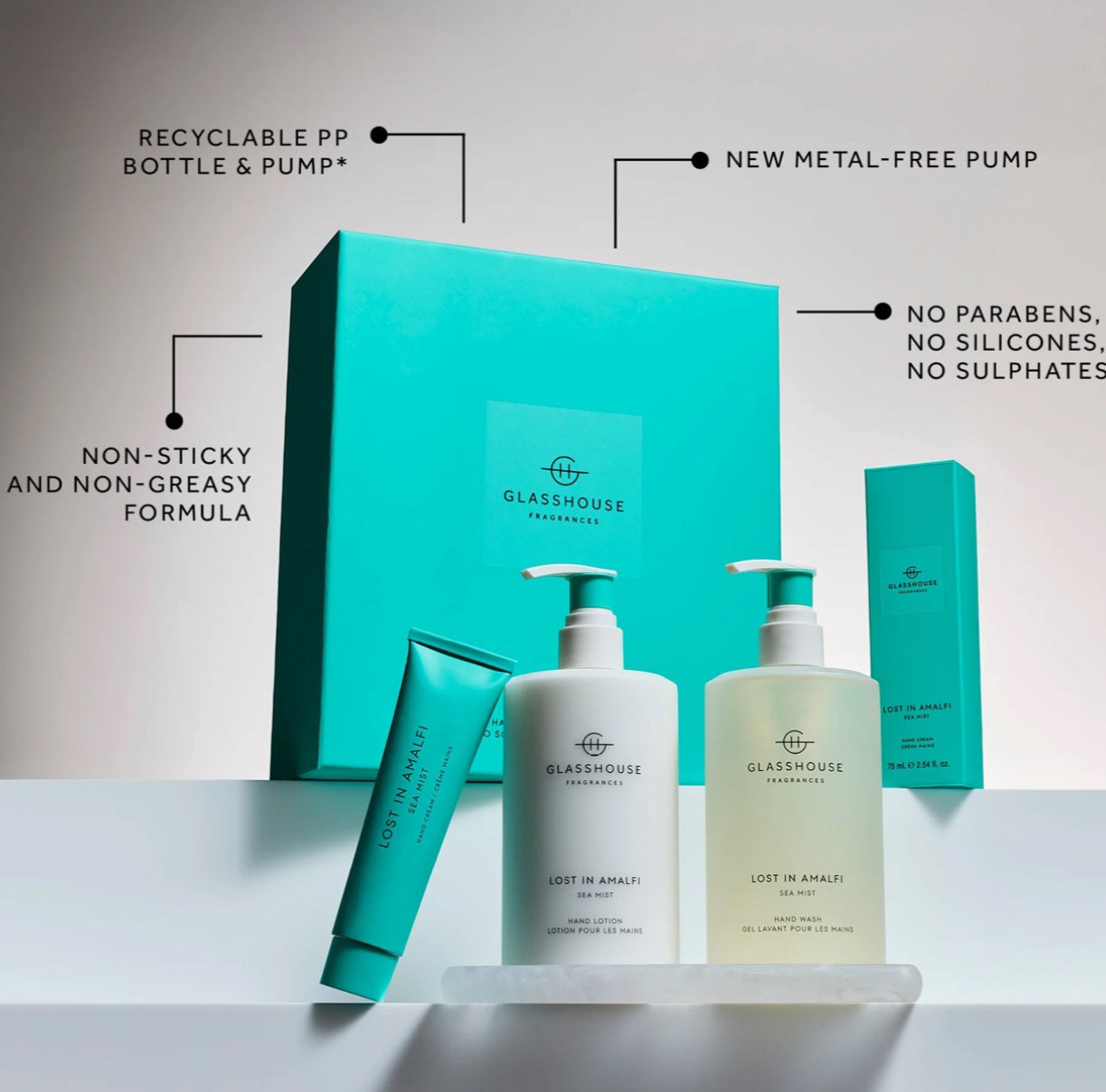 A Tahaa Affair Hand Care Duo with Tray Set