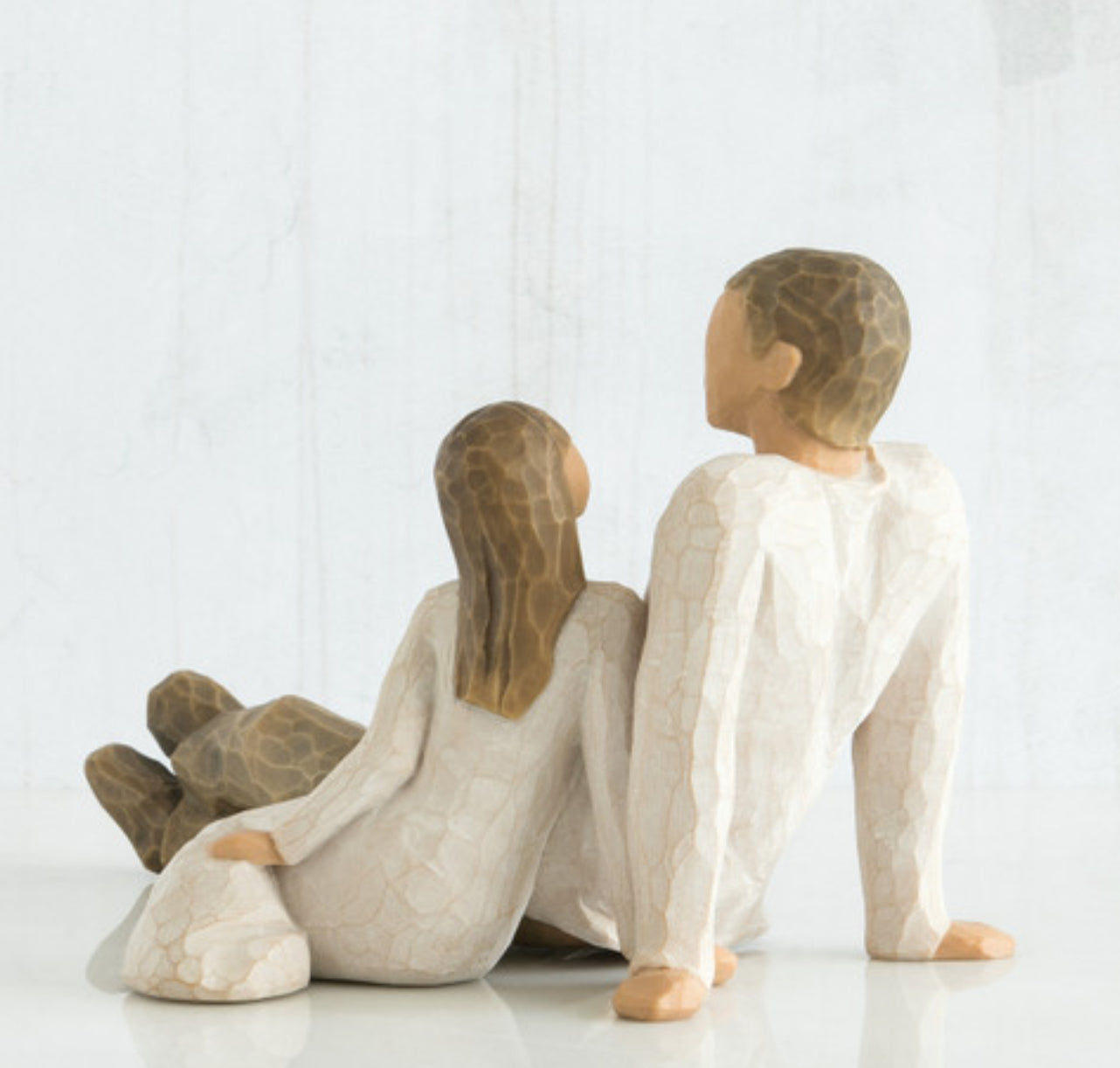 Father and Daughter Figurine