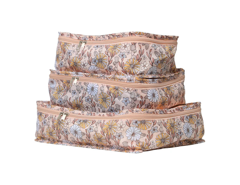 Travel by Splosh - 3 Pack Bird Packing Cubes