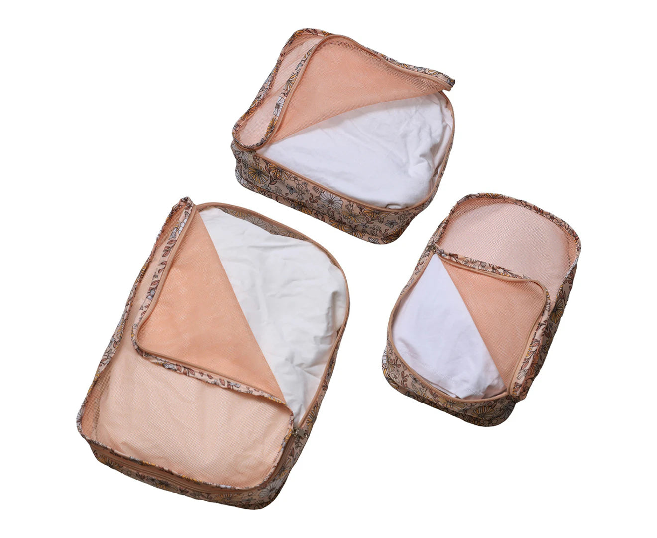 Travel by Splosh - 3 Pack Bird Packing Cubes