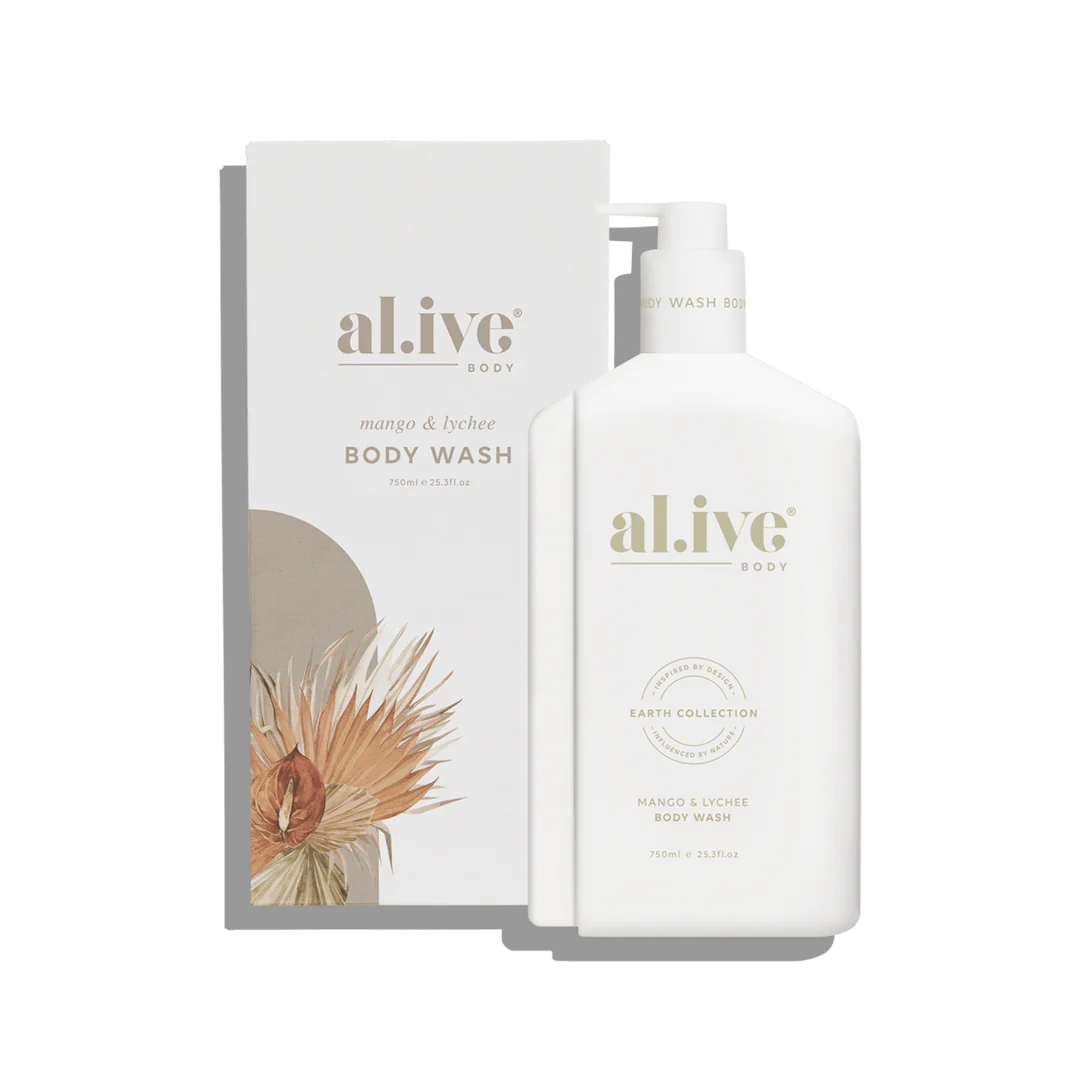 750ml Body Wash - Mango & Lychee
