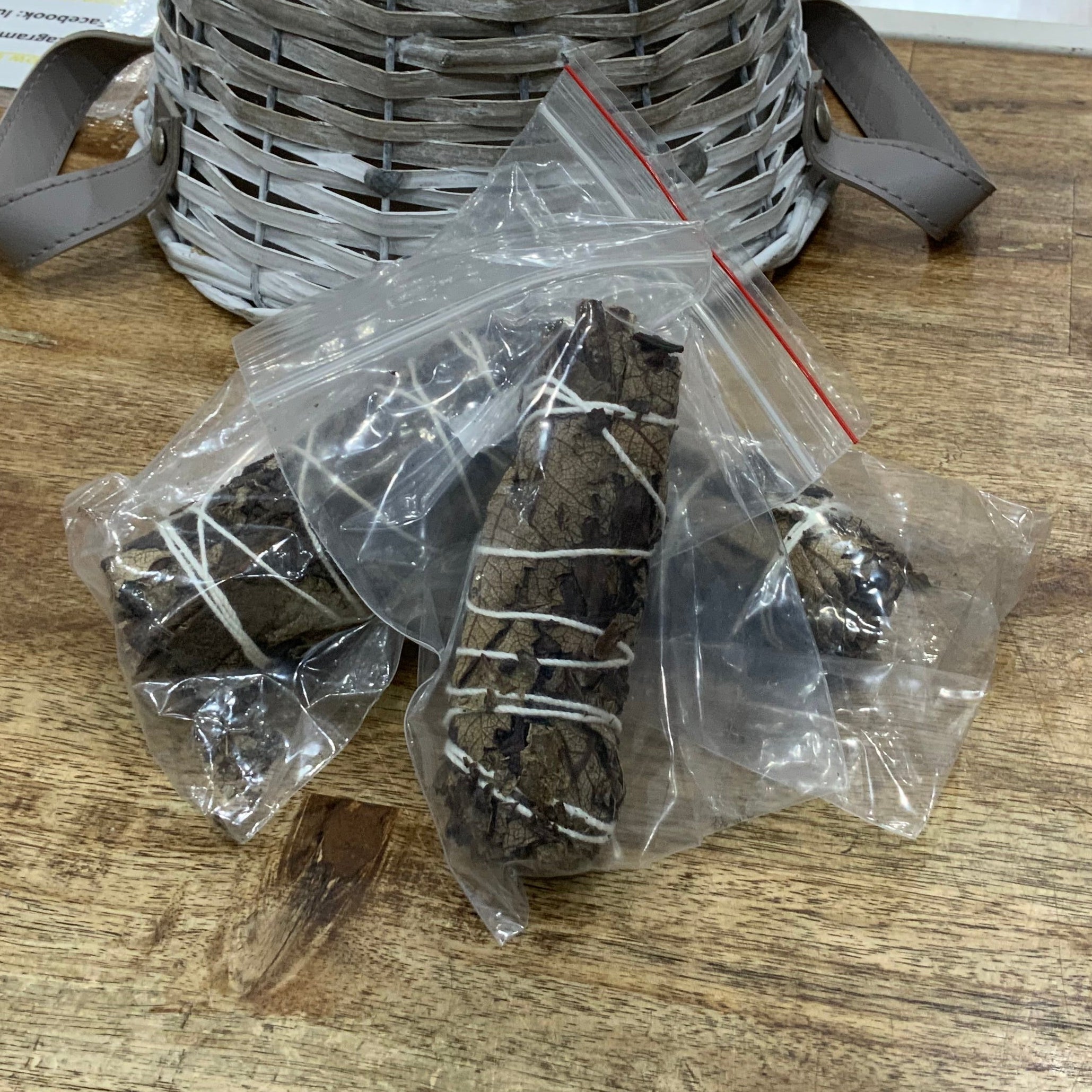 Mugwort Smudge Stick - Brown